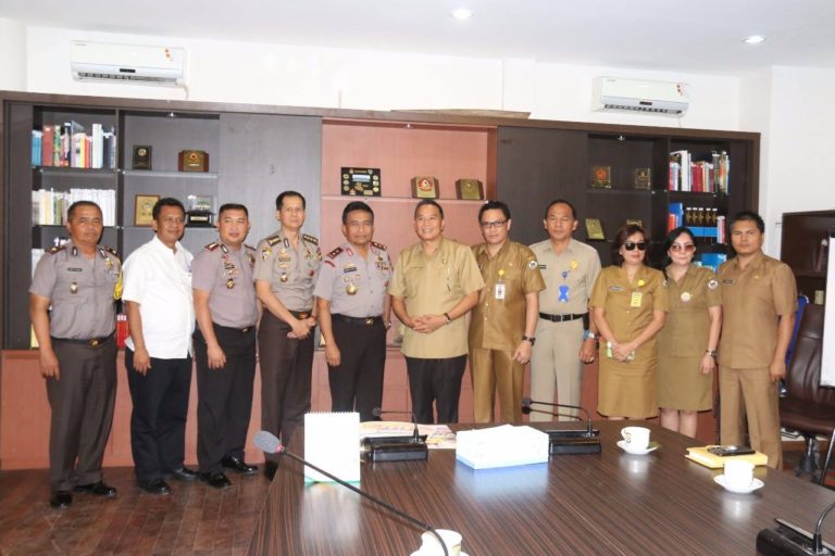 Koordinasi Dengan Kapolda Sulut Membahas Soal Pengamanan Agenda TIFF Tahun 2017