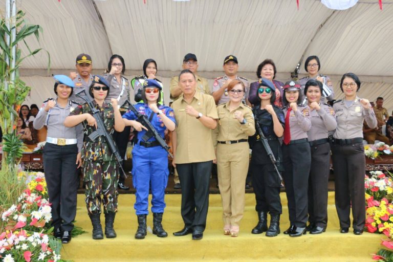 Pawai Pembangunan Tomohon, HUT RI Ke-72