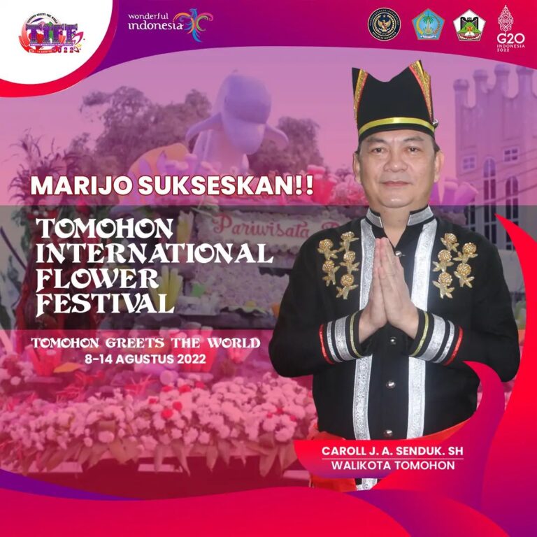 Tomohon International Flower Festival 2022