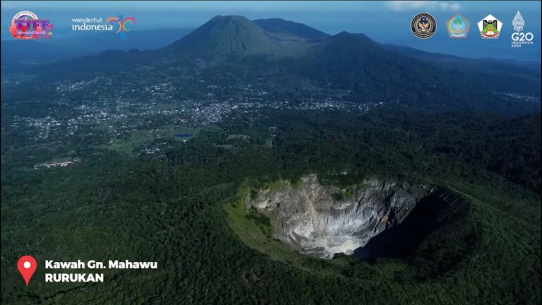 Keindahan Alam Kota Tomohon
