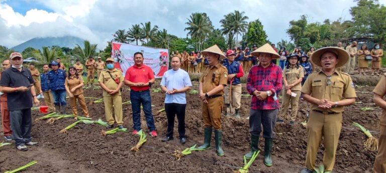 Gerakan Menanam Ubi Walikota Tomohon